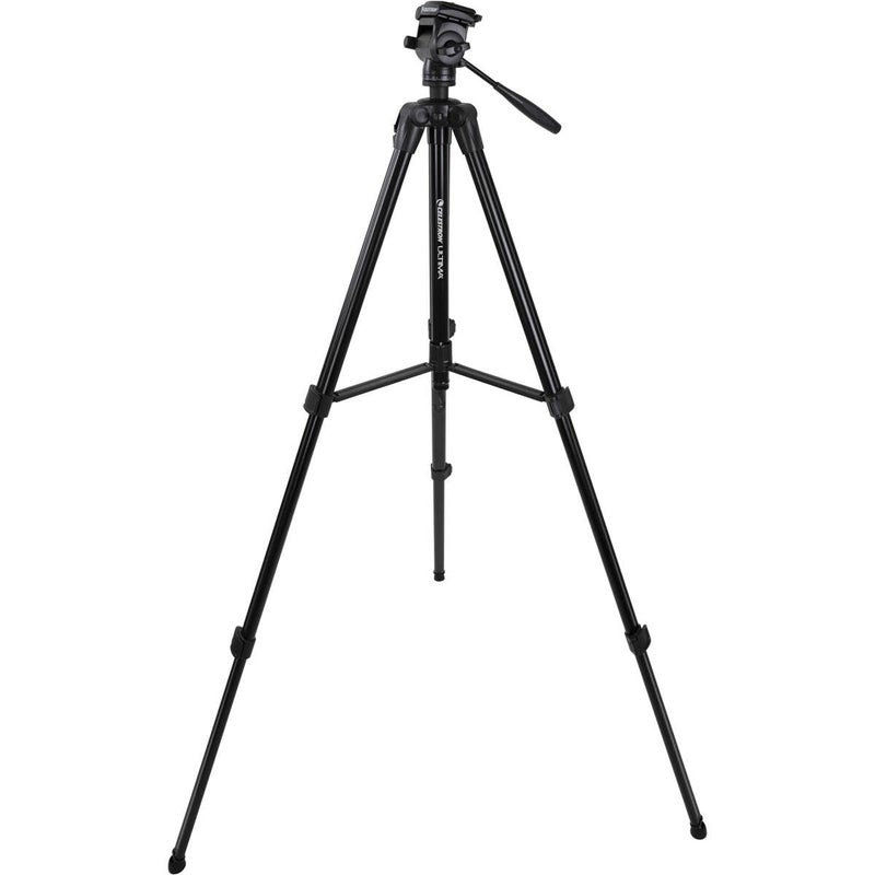 Celestron 93612 Ultima Pan Tilt Head Tripod for a Spotting Scope, Binocular or Camera - Image 1
